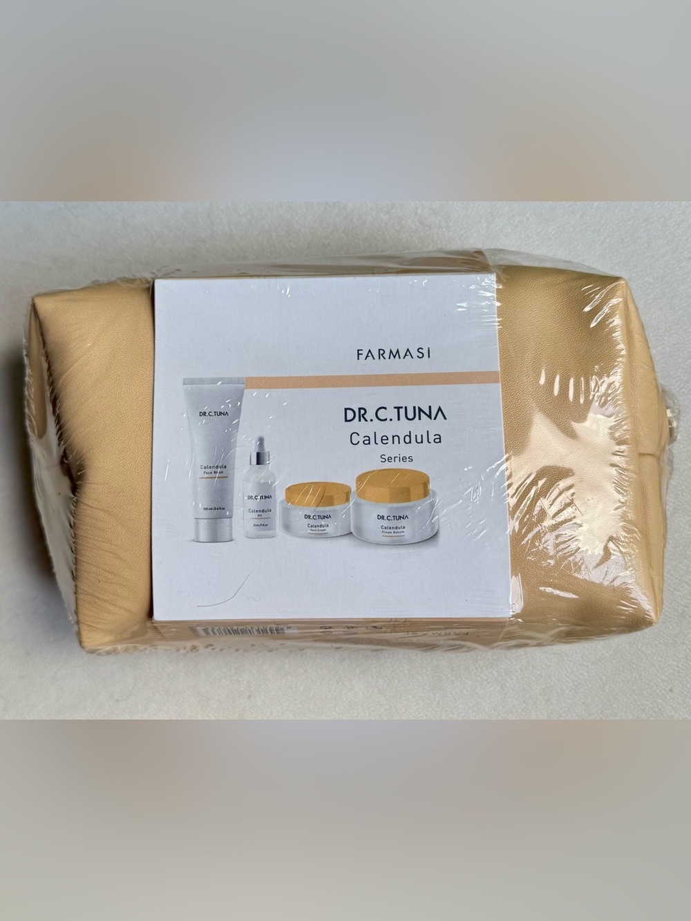 Farmasi Dr. C. Tuna Calendula Skincare Set - Cream/Gold